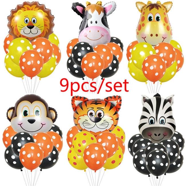 9pcs/Сет Джунгли животных воздушные шары дети рождения Вечеринка украшение фольги латекс воздушные шары гелий Ballon
9pcs/Сет Джунгли животных воздушные шары дети рождения Вечеринка украшение фольги латекс воздушные шары гелий Ballon