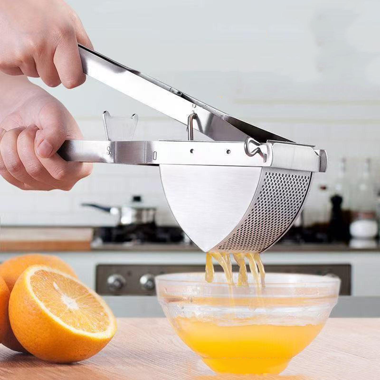 Stainless Steel Potato Masher Press with Hinged Basket for Efficient Mashing and Crushing Kitchen Tool for Vegetables and Fruits one size серебряный
Stainless Steel Potato Masher Press with Hinged Basket for Efficient Mashing and Crushing Kitchen Tool for Vegetables and Fruits one size серебряный