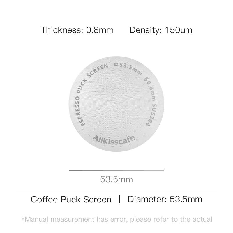 Coffee Puck Screen Espresso Filter 51mm 53.5mm 58.5mm Reusable Lower Shower Mesh For Portafilter Cafe Accessories Barista Tools
Coffee Puck Screen Espresso Filter 51mm 53.5mm 58.5mm Reusable Lower Shower Mesh For Portafilter Cafe Accessories Barista Tools