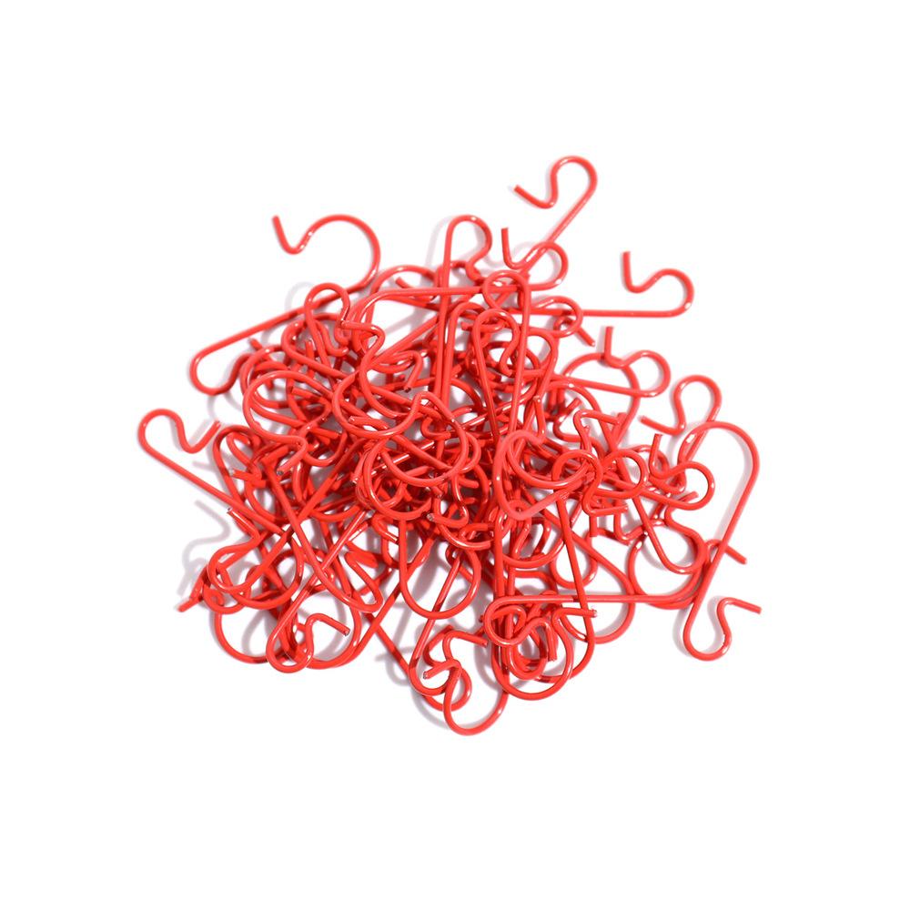 50 шт. Металлические S-образные крючки-держатели для рождественских украшений, Подвеска в виде шара для рождественской елки, Подвесное украшение для дома на Рождество, Новый год красный
50 шт. Металлические S-образные крючки-держатели для рождественских украшений, Подвеска в виде шара для рождественской елки, Подвесное украшение для дома на Рождество, Новый год красный