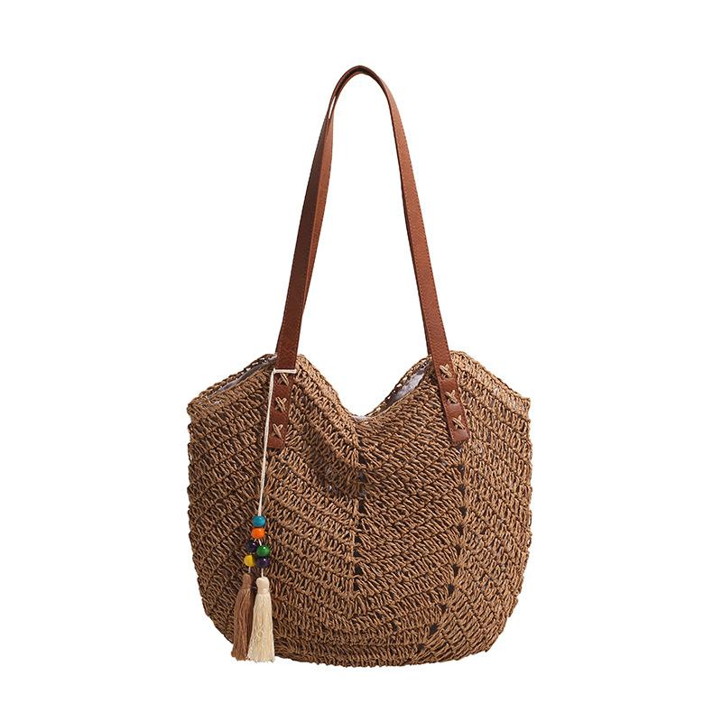 New fashion woven bag single shoulder women s beach vacation out large capacity tote bag single shoulder women s bag
New fashion woven bag single shoulder women s beach vacation out large capacity tote bag single shoulder women s bag