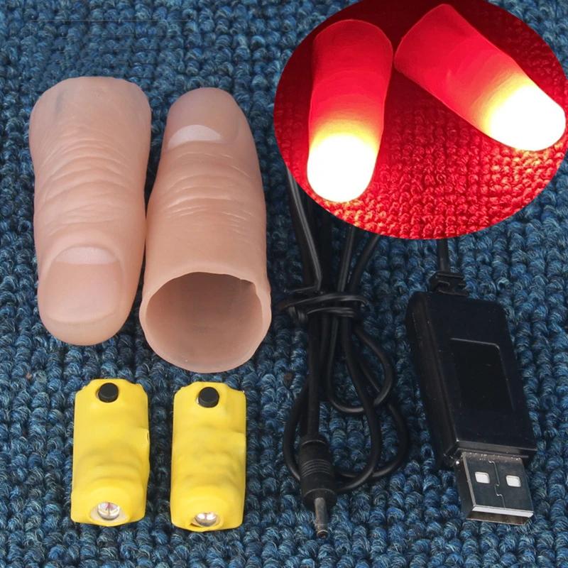 Professional Light-Pair Set (Red/Four Colors) Magic Tricks LED Thumb Tips Light Magia Props Stage Illusions Gimmicks Accessories
Professional Light-Pair Set (Red/Four Colors) Magic Tricks LED Thumb Tips Light Magia Props Stage Illusions Gimmicks Accessories