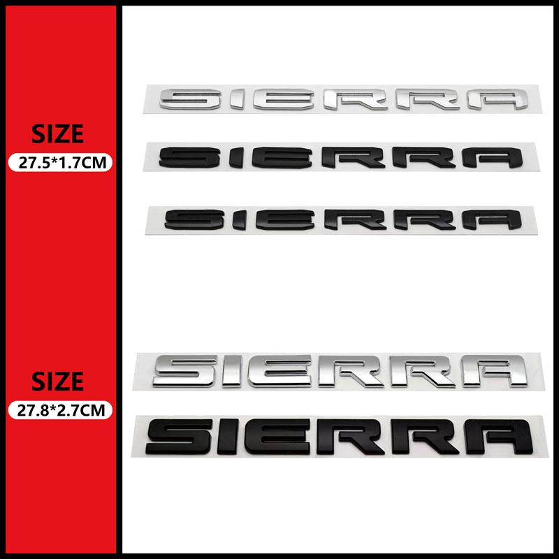 Для Sierra 2500HD 3500HD ABS автомобильные наклейки аксессуары авто хвост буквенный значок наклейка
Для Sierra 2500HD 3500HD ABS автомобильные наклейки аксессуары авто хвост буквенный значок наклейка