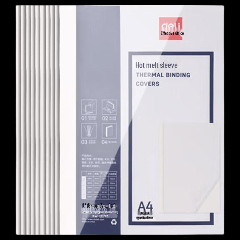 Deli Hot Melt Binding Covers CN plug (adapter included)
Deli Hot Melt Binding Covers CN plug (adapter included)