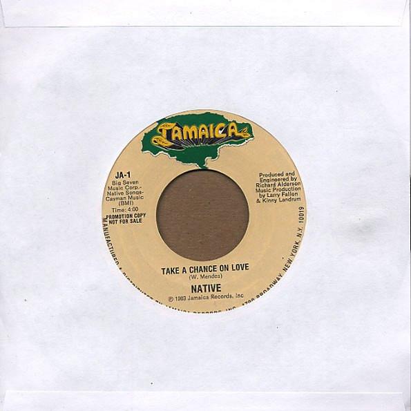 7-дюймовая пластинка NATIVE Take A Chance On Love JA1PROMO Jamaica Records 1983 US Reggae Ska Dub Б/у
7-дюймовая пластинка NATIVE Take A Chance On Love JA1PROMO Jamaica Records 1983 US Reggae Ska Dub Б/у