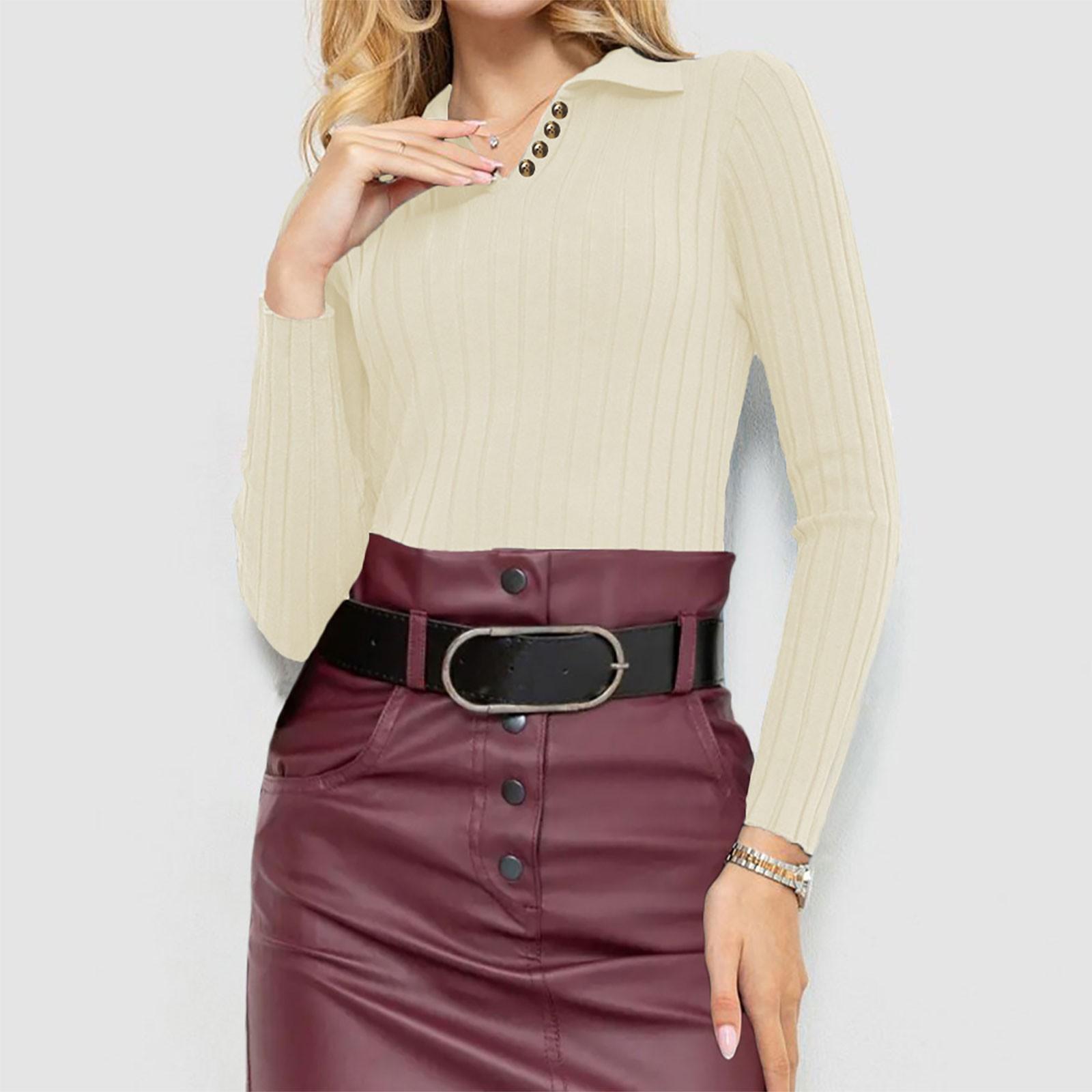 Женский модный повседневный однотонный свитер с длинным рукавом, тонкий свитер, пуловер, топ L бежевый
Женский модный повседневный однотонный свитер с длинным рукавом, тонкий свитер, пуловер, топ L бежевый