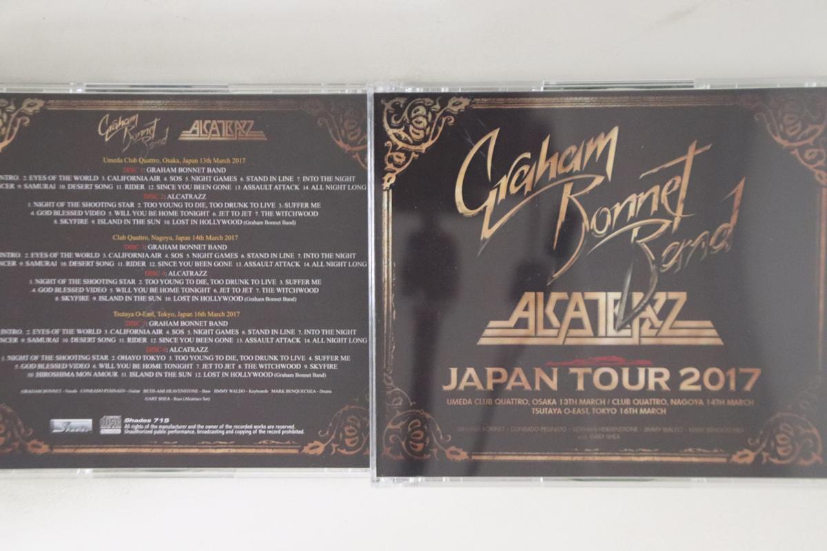 CD GRAHAM BONNET BAND, ALCATRAZZ - Japan Tour 2017 SHADES715 SHADES Japan Rock Used
CD GRAHAM BONNET BAND, ALCATRAZZ - Japan Tour 2017 SHADES715 SHADES Japan Rock Used