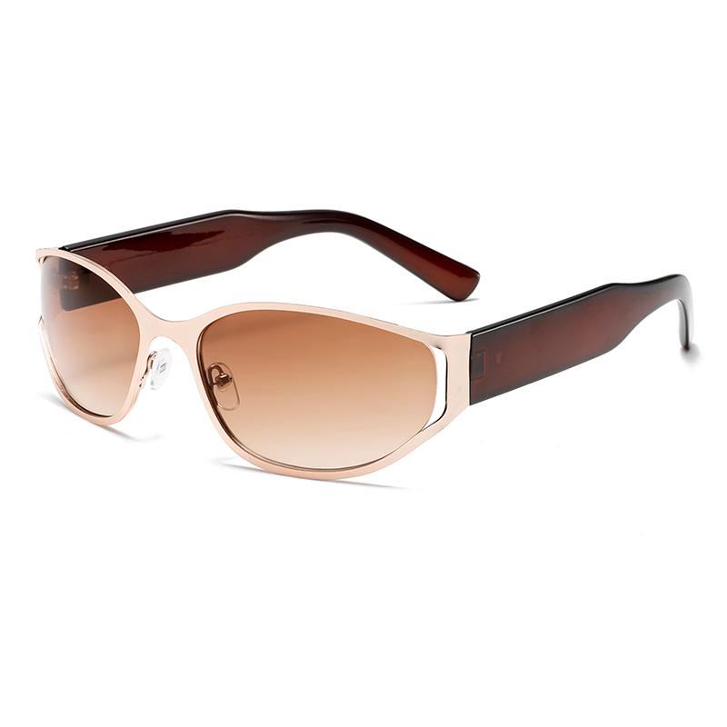 KAMMPT Y2k Oval Sunglasses Women 2024 New Fashion Gradient Metal Rim Outdoor Shades Ins Trendy Luxury Brand Designer Sun Glasses as picture shows
KAMMPT Y2k Oval Sunglasses Women 2024 New Fashion Gradient Metal Rim Outdoor Shades Ins Trendy Luxury Brand Designer Sun Glasses as picture shows