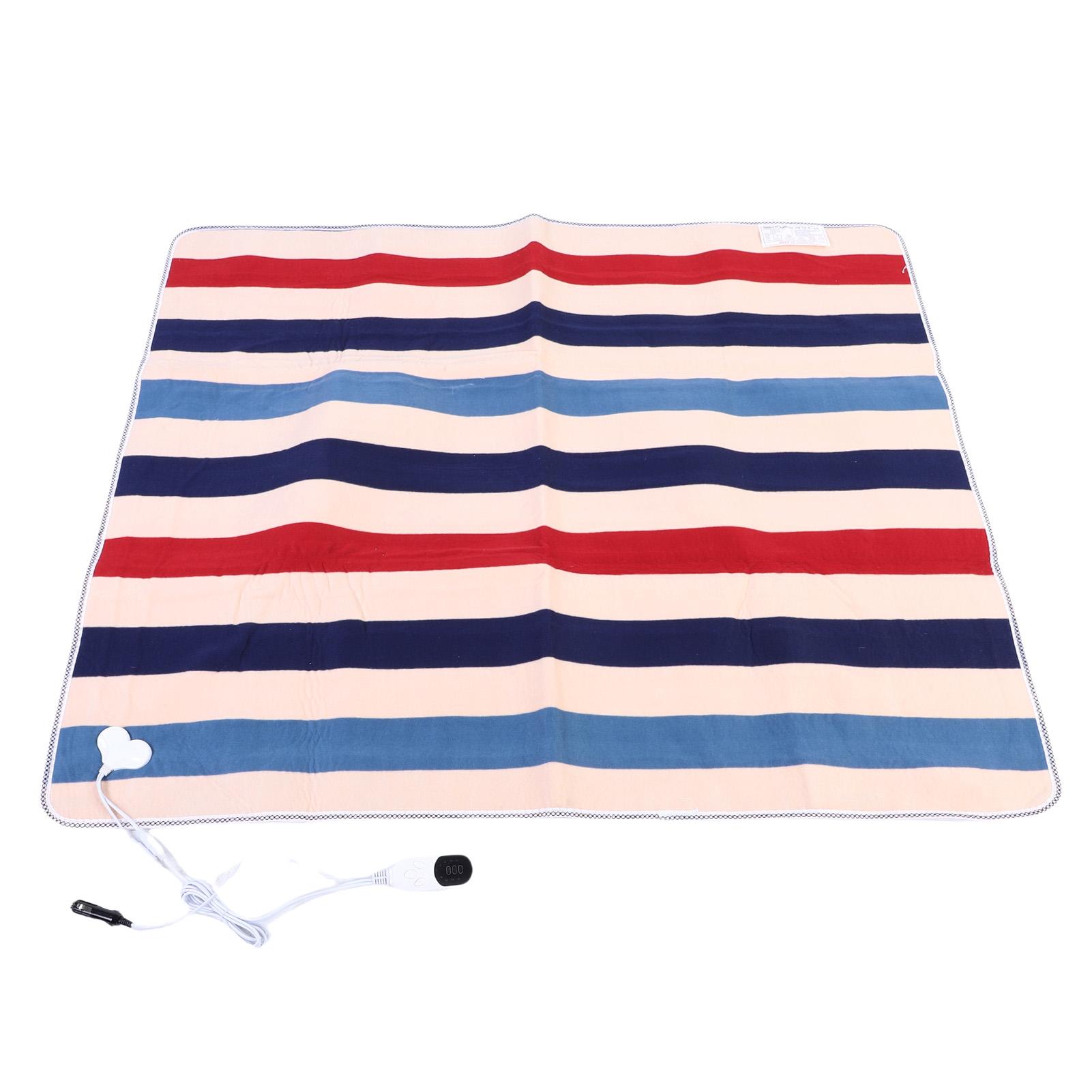 Car Heated Blanket Soft Flannel Electric Blanket for Winter Camping 3 Timer Settings 9 Temperature Levels 78.74x31.5 Inch
Car Heated Blanket Soft Flannel Electric Blanket for Winter Camping 3 Timer Settings 9 Temperature Levels 78.74x31.5 Inch