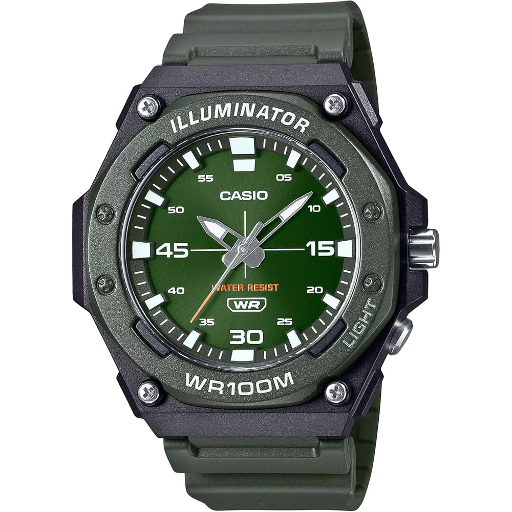 Casio Standard Analog Quartz Watch with LED Light MW-620H-3AV Men s Green Overseas Model
Casio Standard Analog Quartz Watch with LED Light MW-620H-3AV Men s Green Overseas Model