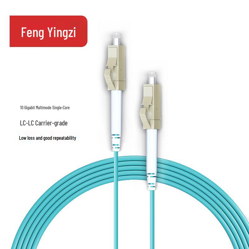 Fengyingzi OM3 10 Gigabit Multimode Telecom Fiber Optic Patch Cable 1m
Fengyingzi OM3 10 Gigabit Multimode Telecom Fiber Optic Patch Cable 1m