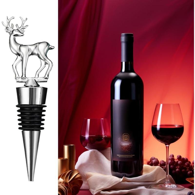 1pcs Fawn Decorative Wine Stopper, Wine Toppers Stopper, Wine Accessories for Bar Holiday Party Wedding 1pc золотий
1pcs Fawn Decorative Wine Stopper, Wine Toppers Stopper, Wine Accessories for Bar Holiday Party Wedding 1pc золотий