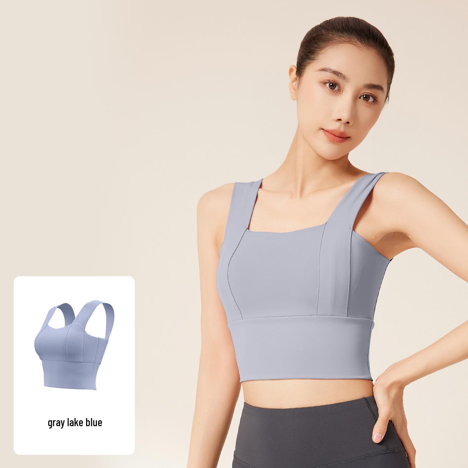 Juyitang бесшовный ударопрочный спортивный бюстгальтер с широкими бретелями для бега и йоги Small
Juyitang бесшовный ударопрочный спортивный бюстгальтер с широкими бретелями для бега и йоги Small