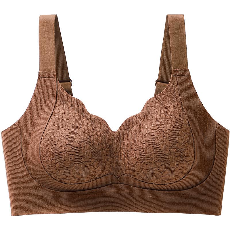 Wheat ear lace underwear without steel ring, small breasts gathered, lifted and closed sub-breasts to warm muscles, striped texture polished warm bra 3XL
Wheat ear lace underwear without steel ring, small breasts gathered, lifted and closed sub-breasts to warm muscles, striped texture polished warm bra 3XL