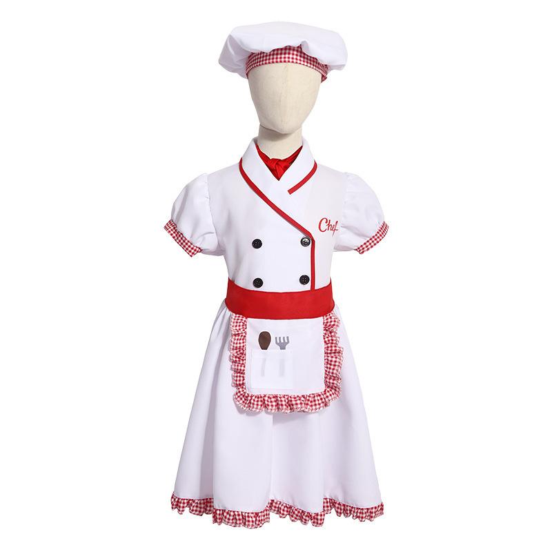 Childrens Holiday Chef Costume Set for Kindergarten Role Play Baking and Craft Activities Apron S
Childrens Holiday Chef Costume Set for Kindergarten Role Play Baking and Craft Activities Apron S