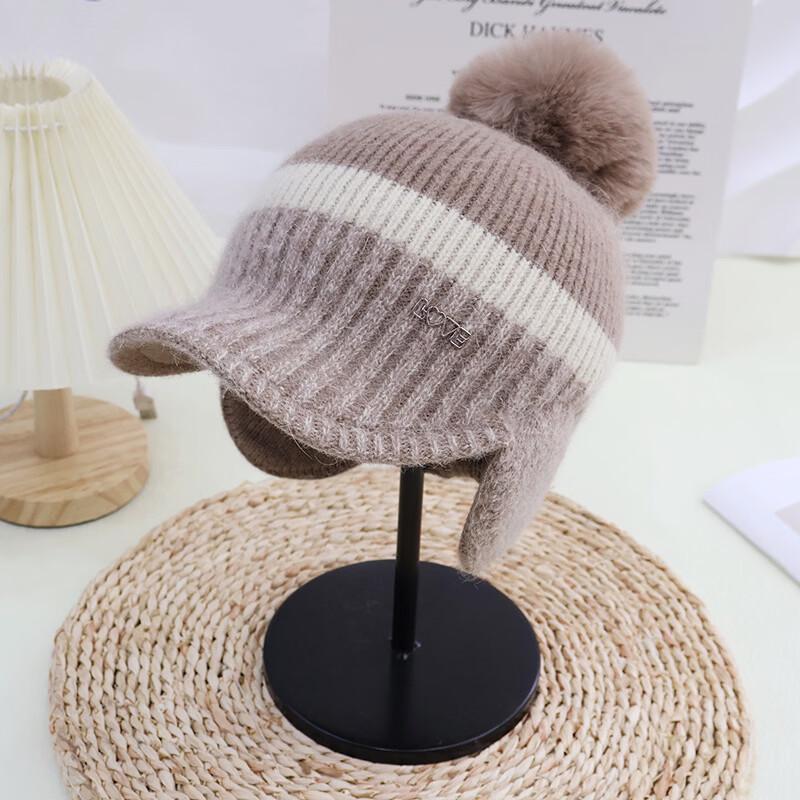Women s Knitted Baseball Cap with Earflaps
Women s Knitted Baseball Cap with Earflaps