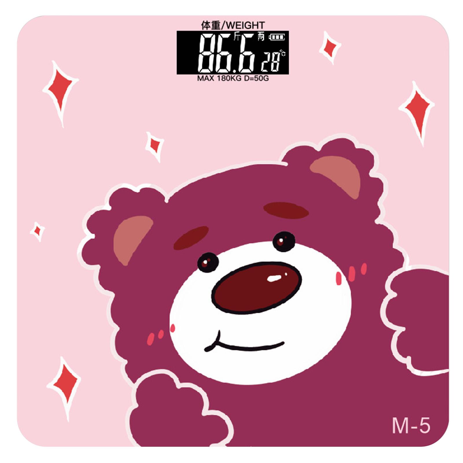 Cartoon Weight Scale Tempered Glass Square Backlit Display Digital Weight Scale for Tracking Health
Cartoon Weight Scale Tempered Glass Square Backlit Display Digital Weight Scale for Tracking Health