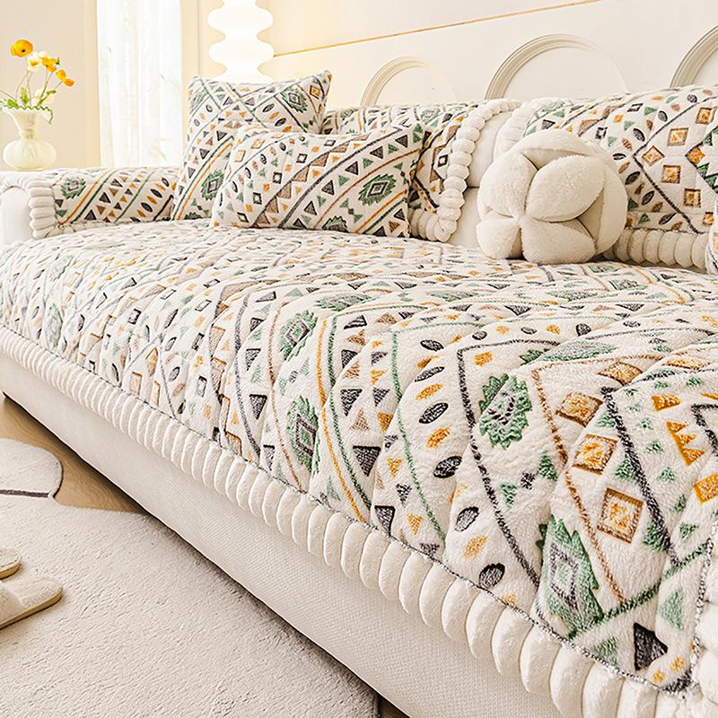 2025 Thickened Warm Sofa Cover Fabric for Autumn and Winter New Fixed Anti Slip Straight Row Sofa Cushion One-piece Cream Style 70x70cm
2025 Thickened Warm Sofa Cover Fabric for Autumn and Winter New Fixed Anti Slip Straight Row Sofa Cushion One-piece Cream Style 70x70cm