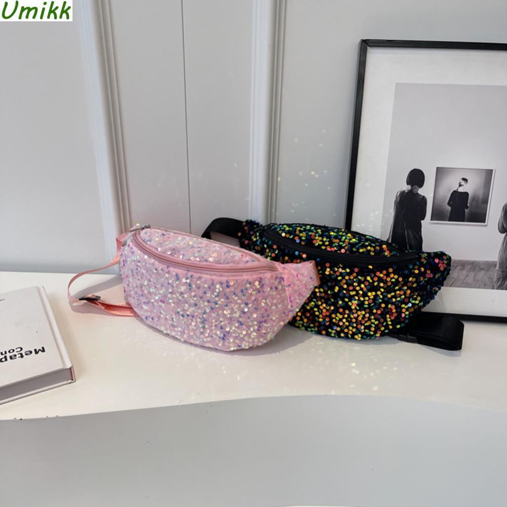 Women Solid Shoulder Bag PU Leather Sequin Fashion Chest Bags Adjustable Strap Shining Single Shoulder Bag
Women Solid Shoulder Bag PU Leather Sequin Fashion Chest Bags Adjustable Strap Shining Single Shoulder Bag