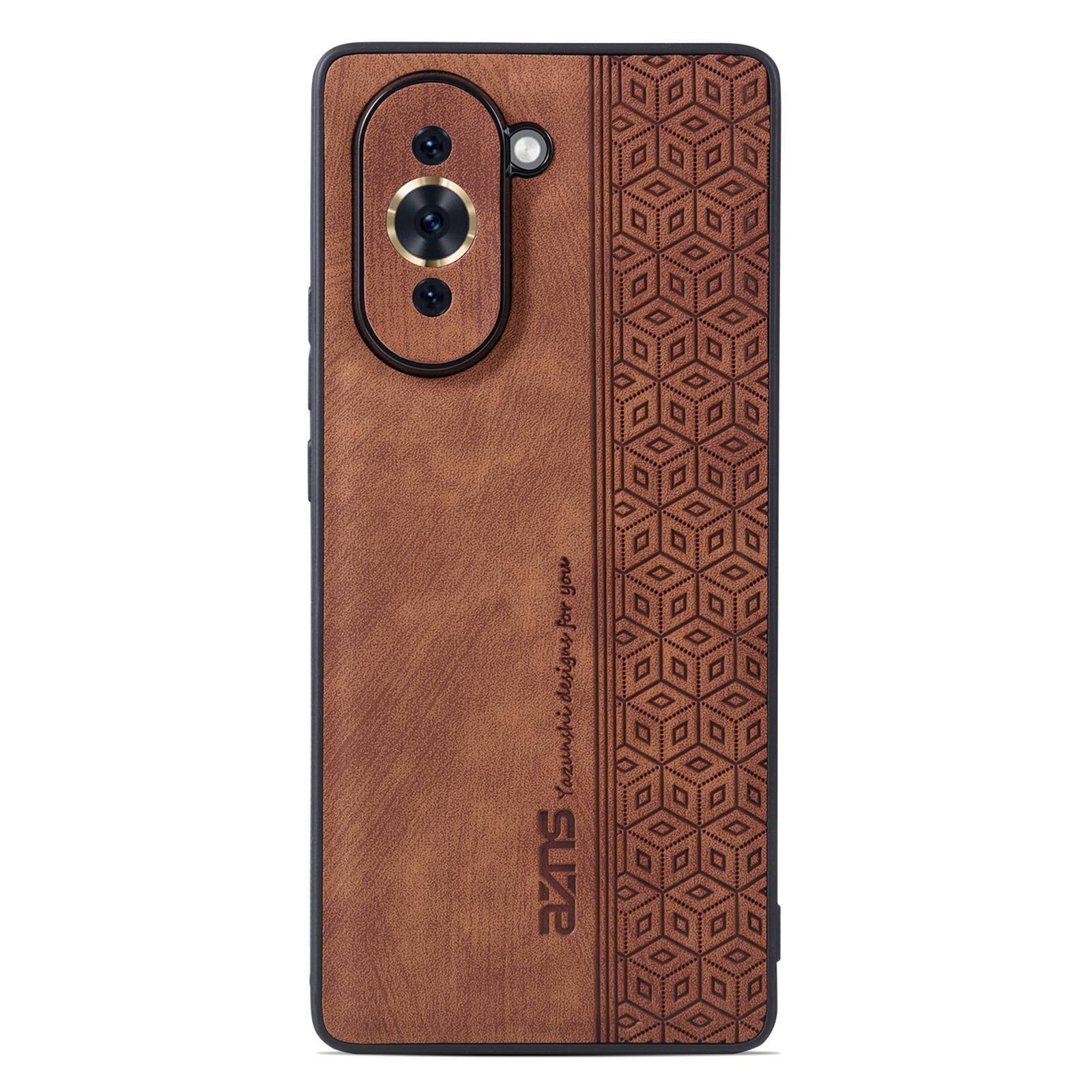 AZNS Cell Phone Case for Huawei nova 10 4G,PU Leather Coated TPU Stylish Pattern Imprinted Phone Cover Brown
AZNS Cell Phone Case for Huawei nova 10 4G,PU Leather Coated TPU Stylish Pattern Imprinted Phone Cover Brown