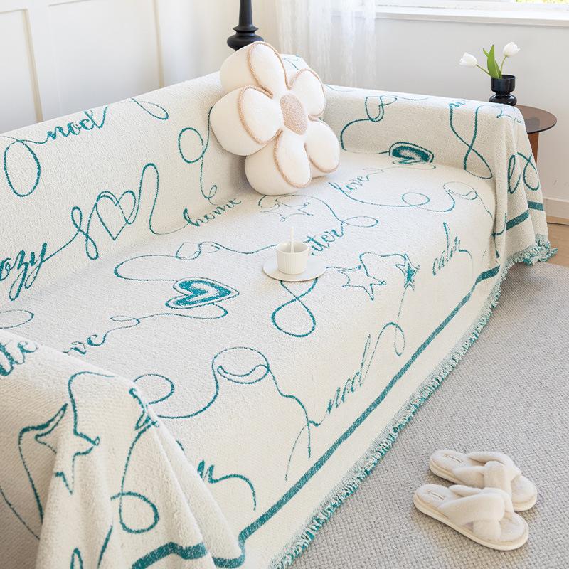 Nordic Sofa Cover Towel Four Seasons Universal All Inclusive Thickened Full Cover Blanket Dustproof Cushion Protector 180*130cm
Nordic Sofa Cover Towel Four Seasons Universal All Inclusive Thickened Full Cover Blanket Dustproof Cushion Protector 180*130cm