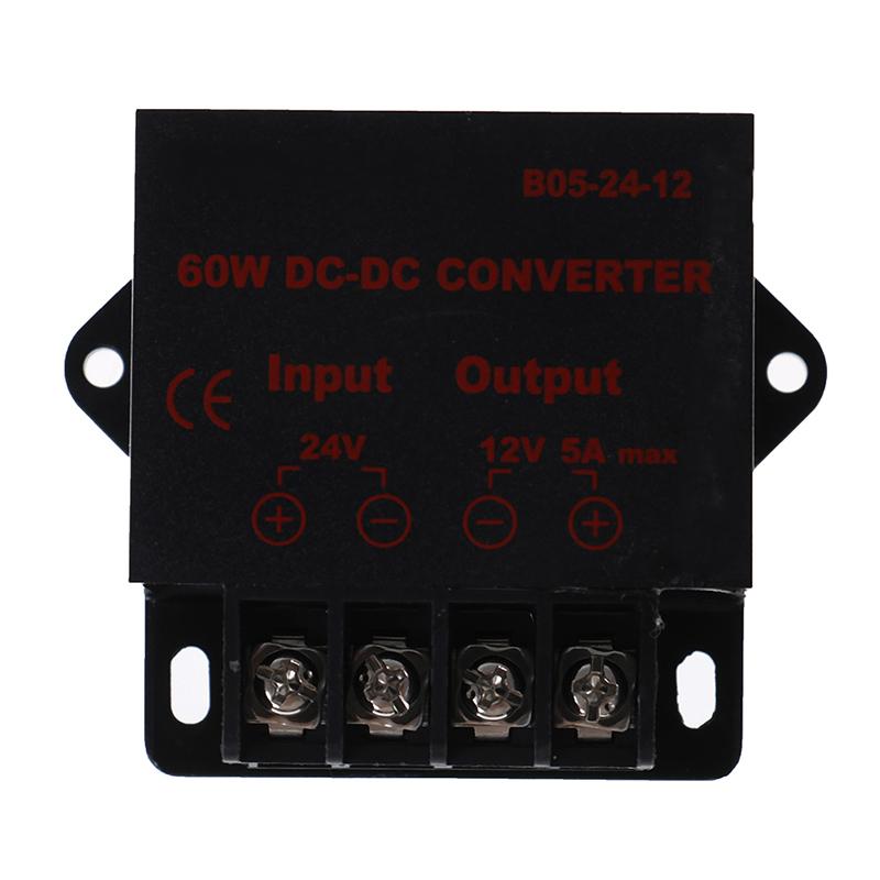 24V до 12V 5A DC Dc перетворювач Регулятор Автомобільний понижуючий редуктор 
24V до 12V 5A DC Dc перетворювач Регулятор Автомобільний понижуючий редуктор