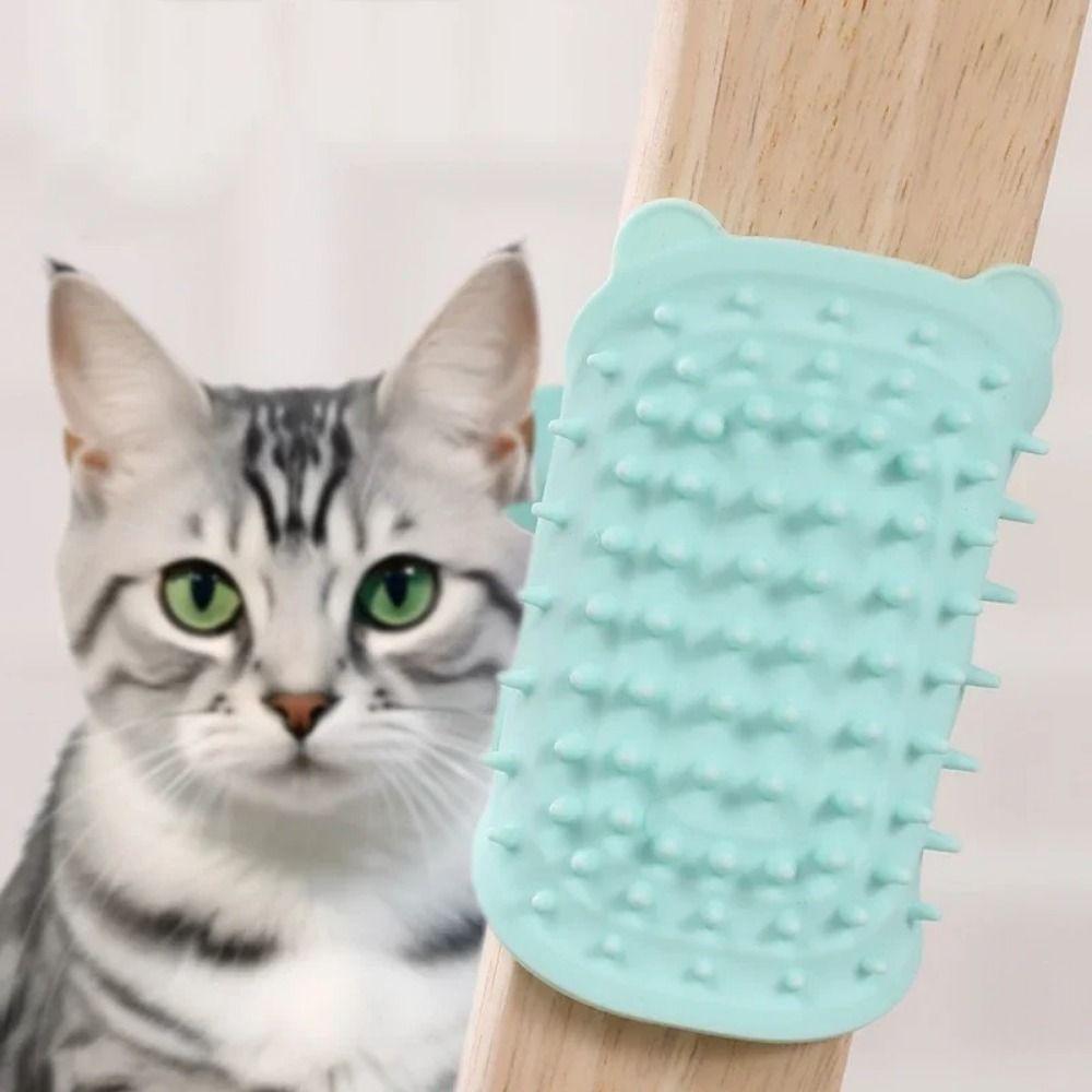 Cartoon Cat Corner Brush Hair Removal Pet Tickling Artifact Cat Self Groomer Cat Massage білий
Cartoon Cat Corner Brush Hair Removal Pet Tickling Artifact Cat Self Groomer Cat Massage білий