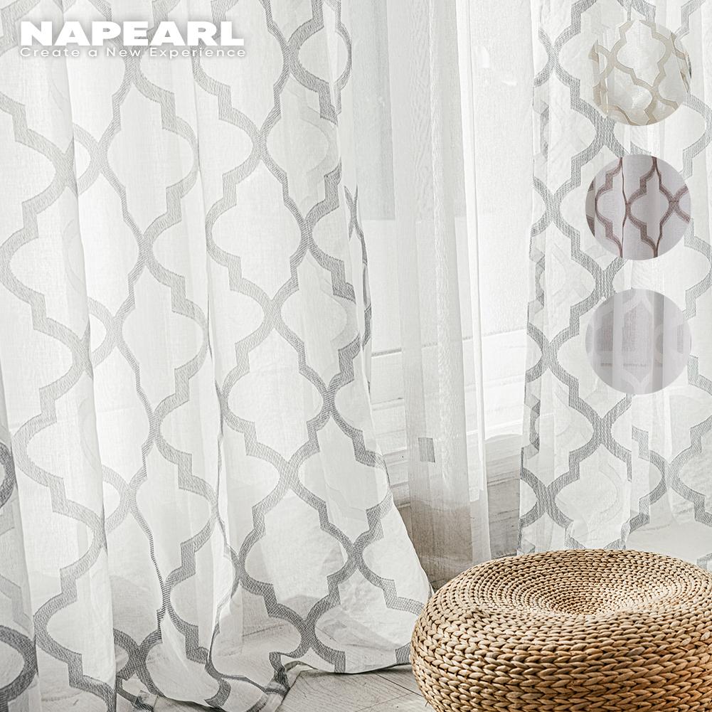 1 шт. NAPEARL, европейская льняная занавеска для спальни, современный тюль, занавеска с геометрическим крючком и занавеской
1 шт. NAPEARL, европейская льняная занавеска для спальни, современный тюль, занавеска с геометрическим крючком и занавеской