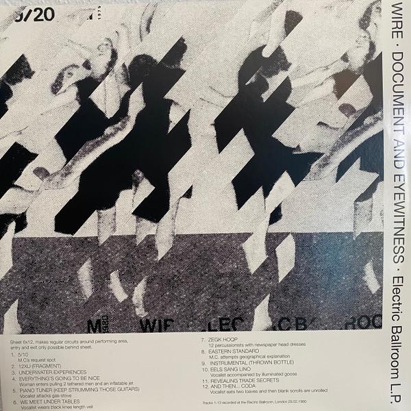 LP Record WIRE - Document And Eyewitness PF21LP Pinkflag 2014 UK Rock
LP Record WIRE - Document And Eyewitness PF21LP Pinkflag 2014 UK Rock