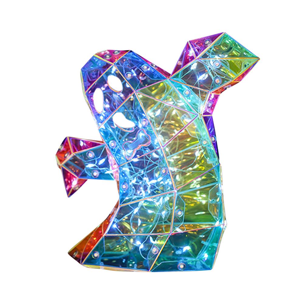 Halloween Gorgeous Shining LED Ghost Lights Decor Prismatic Ghost Iridescent Ghost Lantern Holiday Party Decor Atmosphere Prop
Halloween Gorgeous Shining LED Ghost Lights Decor Prismatic Ghost Iridescent Ghost Lantern Holiday Party Decor Atmosphere Prop