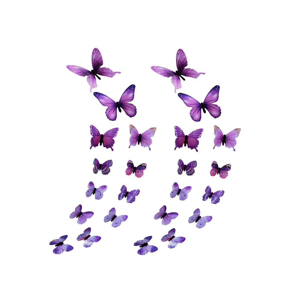 24pieces Easy Installation Decorate Space With Wall Sticker Bliss Butterflies Wall Sticker
24pieces Easy Installation Decorate Space With Wall Sticker Bliss Butterflies Wall Sticker