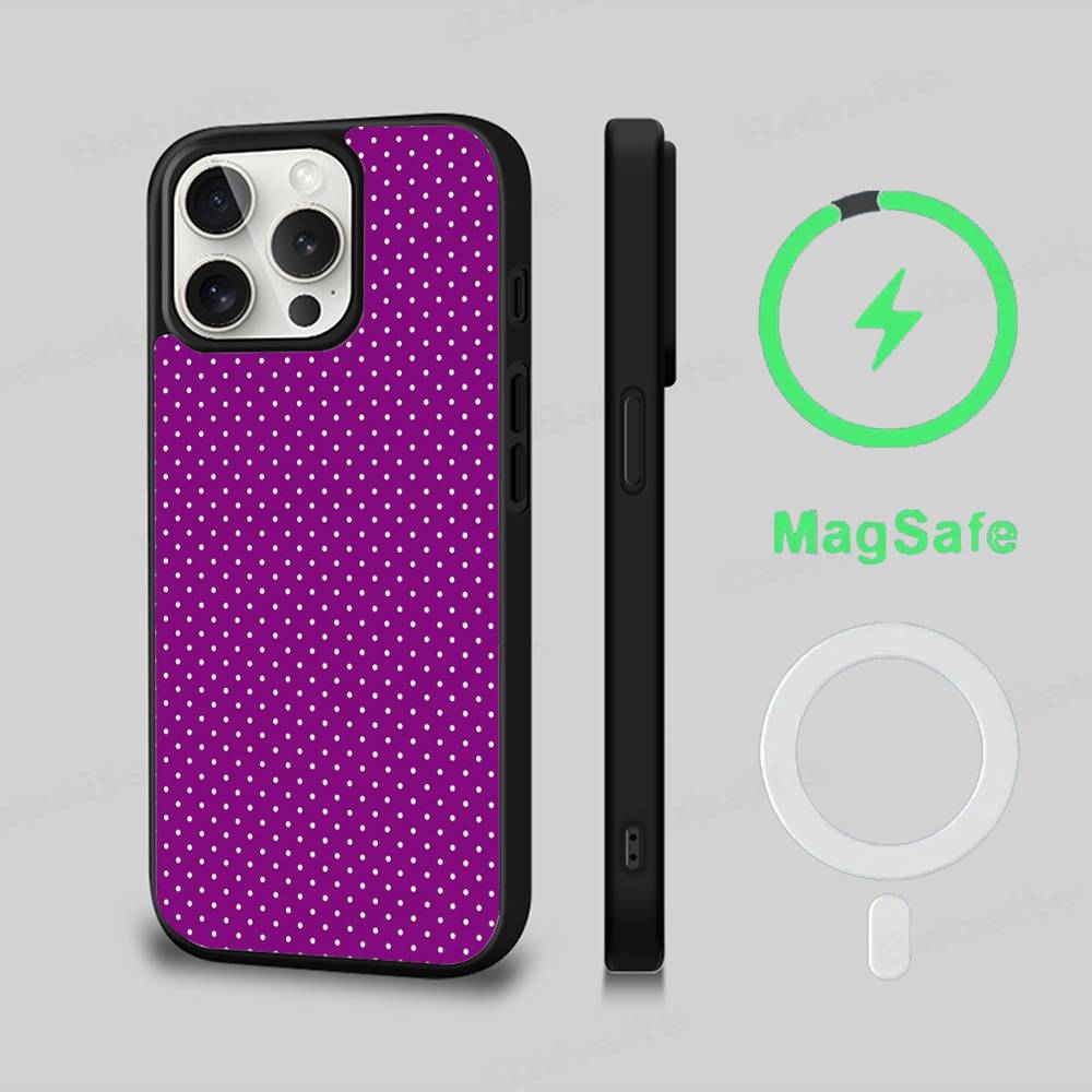 Luxury Polka Dots Phone Case Magnetic Case For IPhone 16 14 13 12 11 15 Pro Max Plus For Magsafe Wireless Charge Cover iPhone 16
Luxury Polka Dots Phone Case Magnetic Case For IPhone 16 14 13 12 11 15 Pro Max Plus For Magsafe Wireless Charge Cover iPhone 16