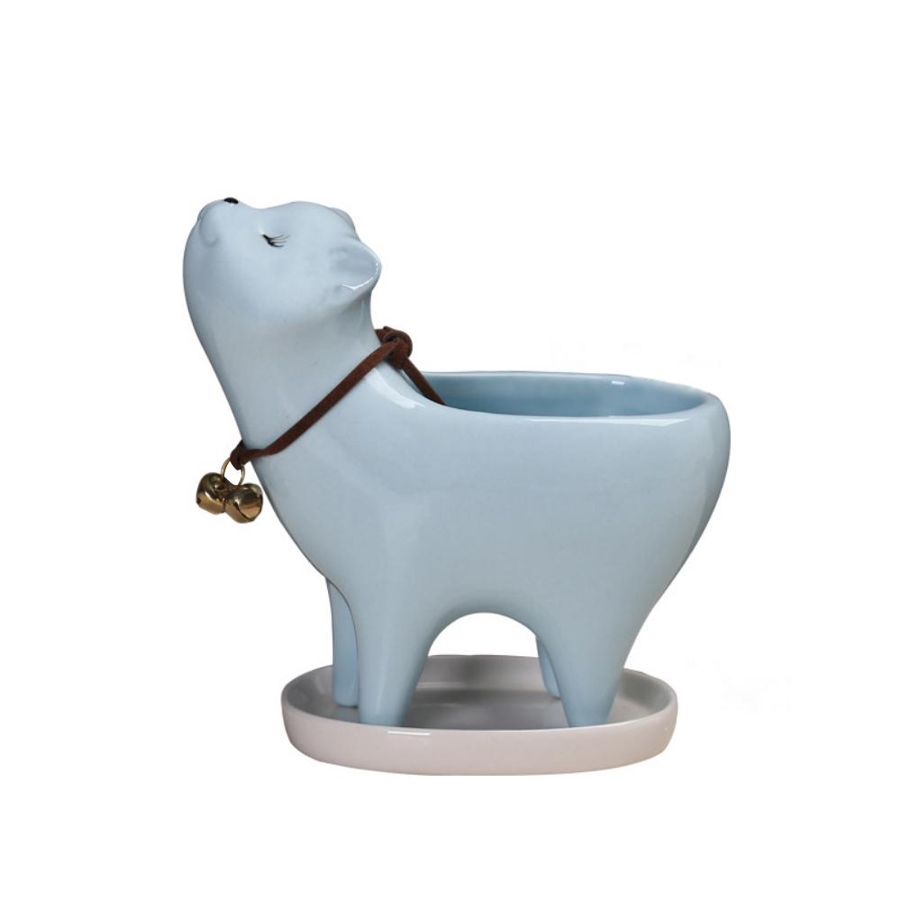 Керамические цветочные горшки в форме животного кота сочные с горшками кактусов стойки колокола
Керамические цветочные горшки в форме животного кота сочные с горшками кактусов стойки колокола