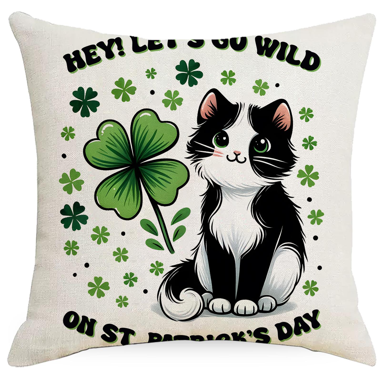 New St. Patrick S Day Push Pillow Cover Irish Holiday Party Decorative Push Cover Premium Durable Quality Useful 45 * 45Cm
New St. Patrick S Day Push Pillow Cover Irish Holiday Party Decorative Push Cover Premium Durable Quality Useful 45 * 45Cm