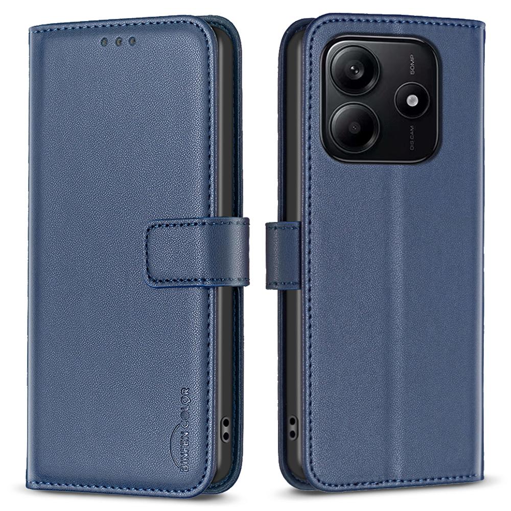 BINFEN COLOR BF17 For Xiaomi Redmi Note 14 5G Case Wallet Folio Flip Leather Cover Blue
BINFEN COLOR BF17 For Xiaomi Redmi Note 14 5G Case Wallet Folio Flip Leather Cover Blue