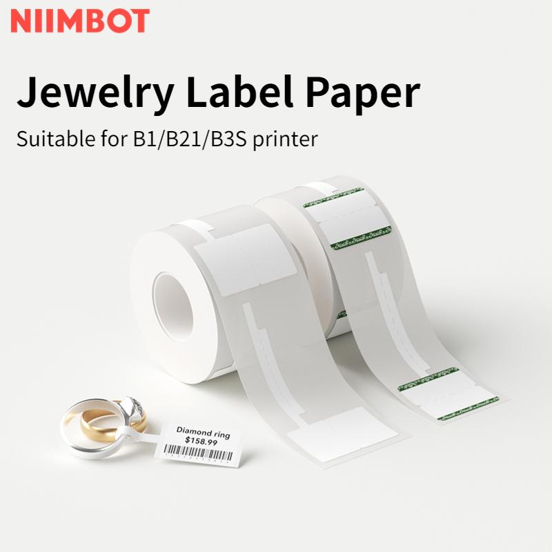 NIIMBOT B21 / B3s Печать ювелирных этикеток Бумага Ювелирная этикетка Ювелирная этикетка Ценник Товарная этикетка
NIIMBOT B21 / B3s Печать ювелирных этикеток Бумага Ювелирная этикетка Ювелирная этикетка Ценник Товарная этикетка