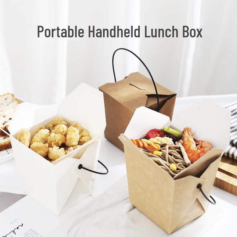 Disposable Kraft Paper Takeaway Lunch Box
Disposable Kraft Paper Takeaway Lunch Box