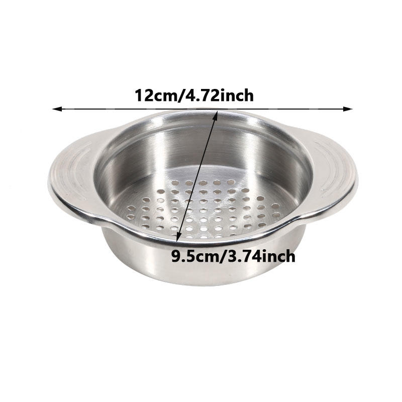 Stainless Steel Kitchen Can Strainer Basket For Draining Oil And Water Washing Vegetables One Size срібний
Stainless Steel Kitchen Can Strainer Basket For Draining Oil And Water Washing Vegetables One Size срібний