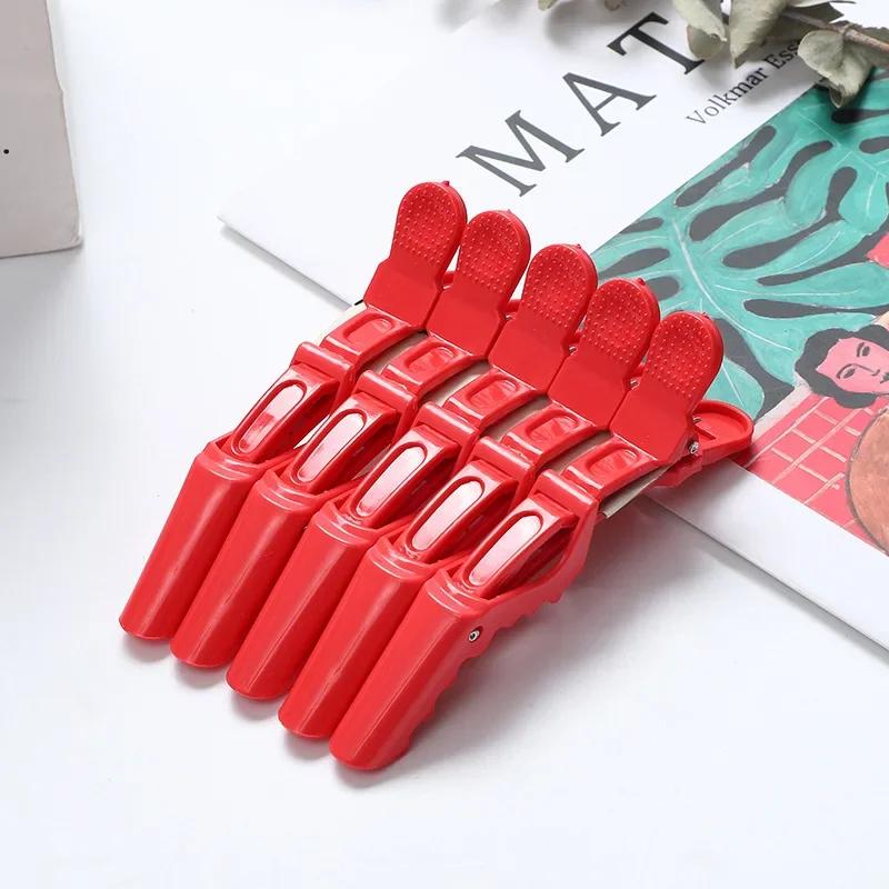 5PCS Alligator Hair Clip Hairdressing Clamps Plastic Hair Claw Hairpins Barber Clips for Salon Styling Tools Hair Accessories
5PCS Alligator Hair Clip Hairdressing Clamps Plastic Hair Claw Hairpins Barber Clips for Salon Styling Tools Hair Accessories