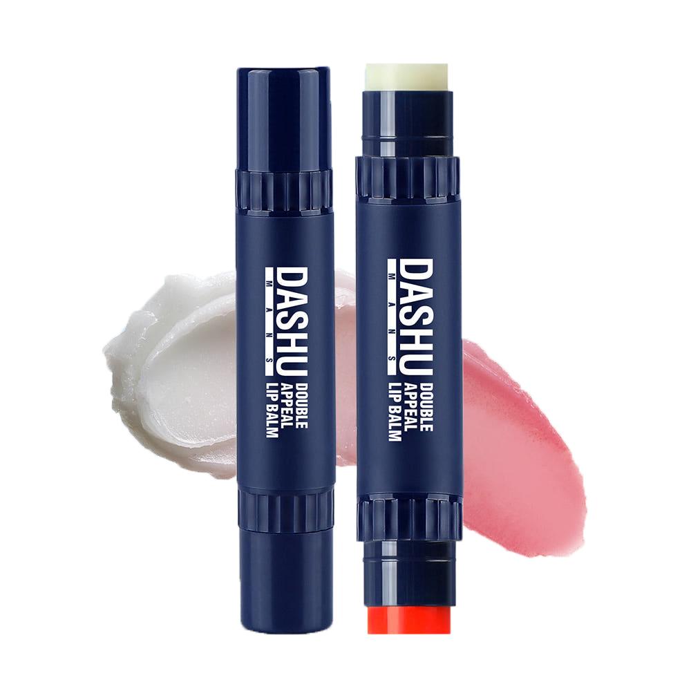DASHU Mens Double Appeal Lip Balm 4.8g - Strawberry Scent + Unscented men, Korean 4.8g
DASHU Mens Double Appeal Lip Balm 4.8g - Strawberry Scent + Unscented men, Korean 4.8g