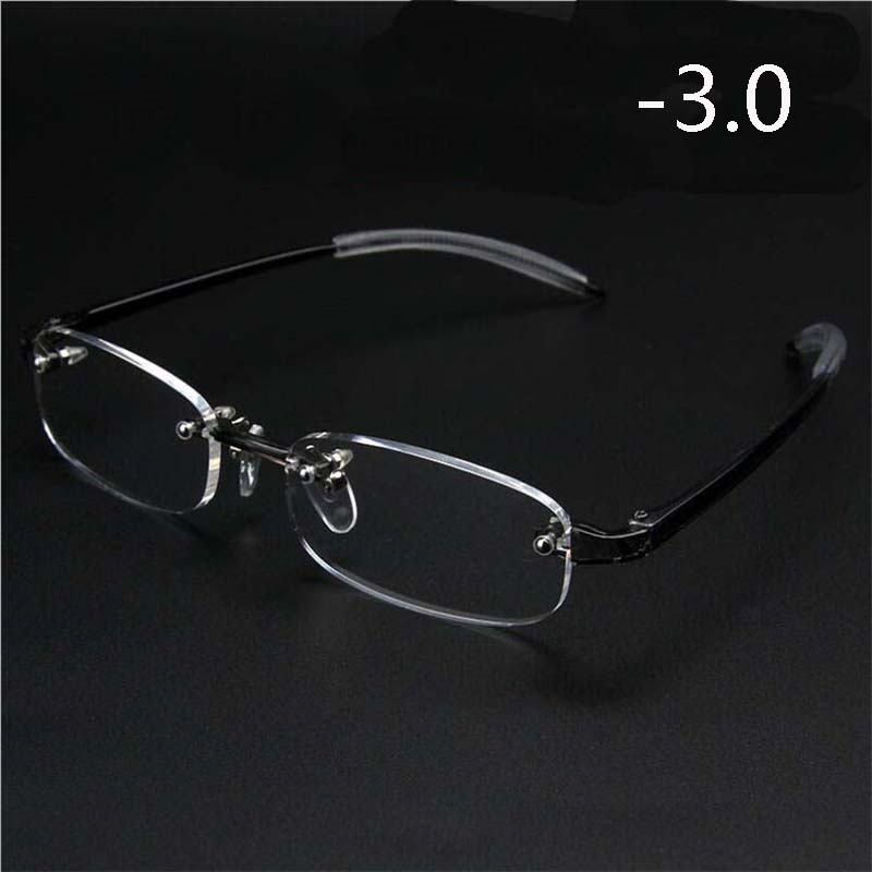 New Frameless Finished Myopia Glasses Men Women Ultralight Rimless Frame Short-sighted Nearsighted Eyeglasses -100 ~ -400
New Frameless Finished Myopia Glasses Men Women Ultralight Rimless Frame Short-sighted Nearsighted Eyeglasses -100 ~ -400