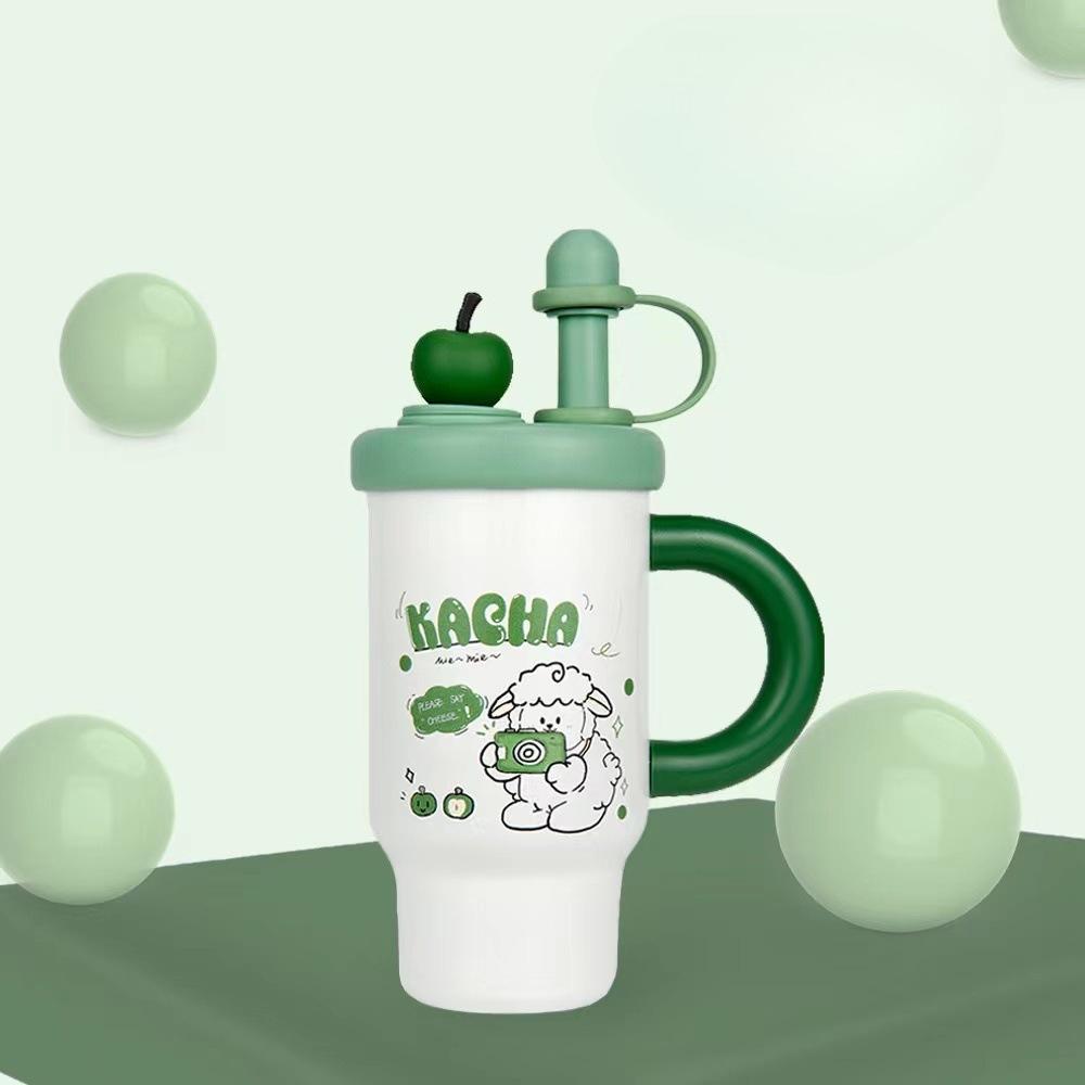 High-value thermos cup, Big Mac ice cup, new 316 stainless steel car portable double drink straw water cup 800ML
High-value thermos cup, Big Mac ice cup, new 316 stainless steel car portable double drink straw water cup 800ML