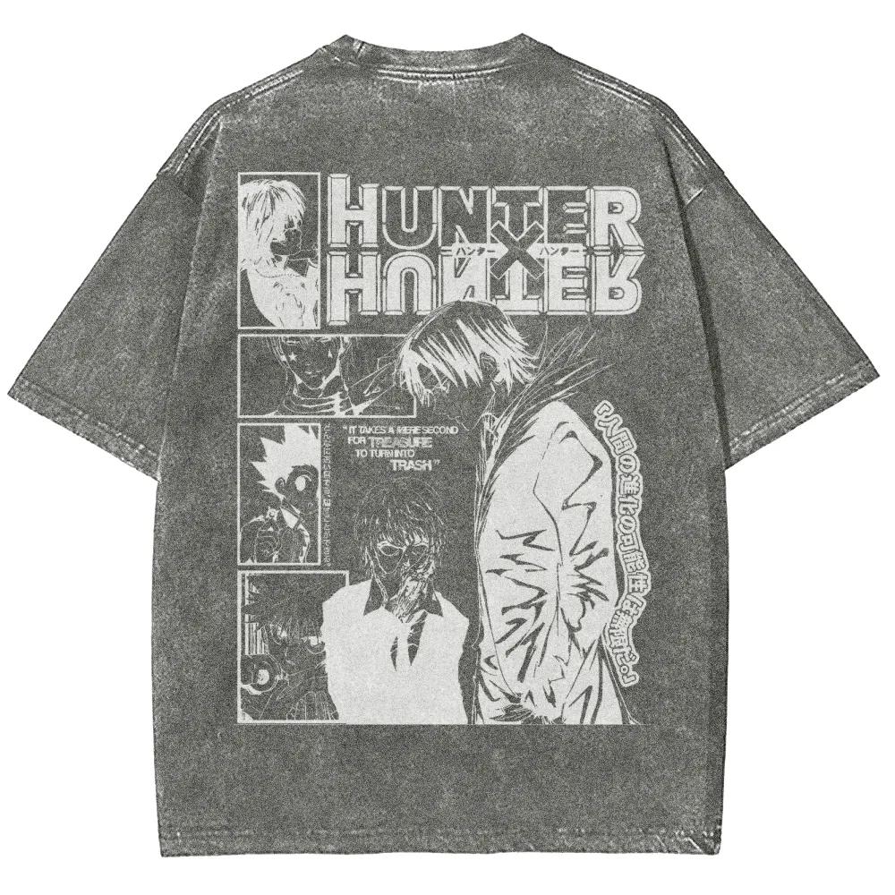 Anime Hunter x Hunter Kurapika Print Tshirt Men Women Tshirts Short Sleeve Cotton Clothing Retro Washed T Shirt Harajuku Tops S
Anime Hunter x Hunter Kurapika Print Tshirt Men Women Tshirts Short Sleeve Cotton Clothing Retro Washed T Shirt Harajuku Tops S