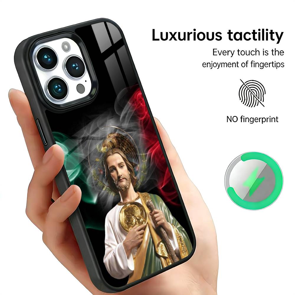 Judas the Loyal San Judas Tadeo Phone Case For iPhone17,16,15,14,13,12,11 Plus,Pro Max, New Magnetic Wireless Charging iPhone12mini
Judas the Loyal San Judas Tadeo Phone Case For iPhone17,16,15,14,13,12,11 Plus,Pro Max, New Magnetic Wireless Charging iPhone12mini