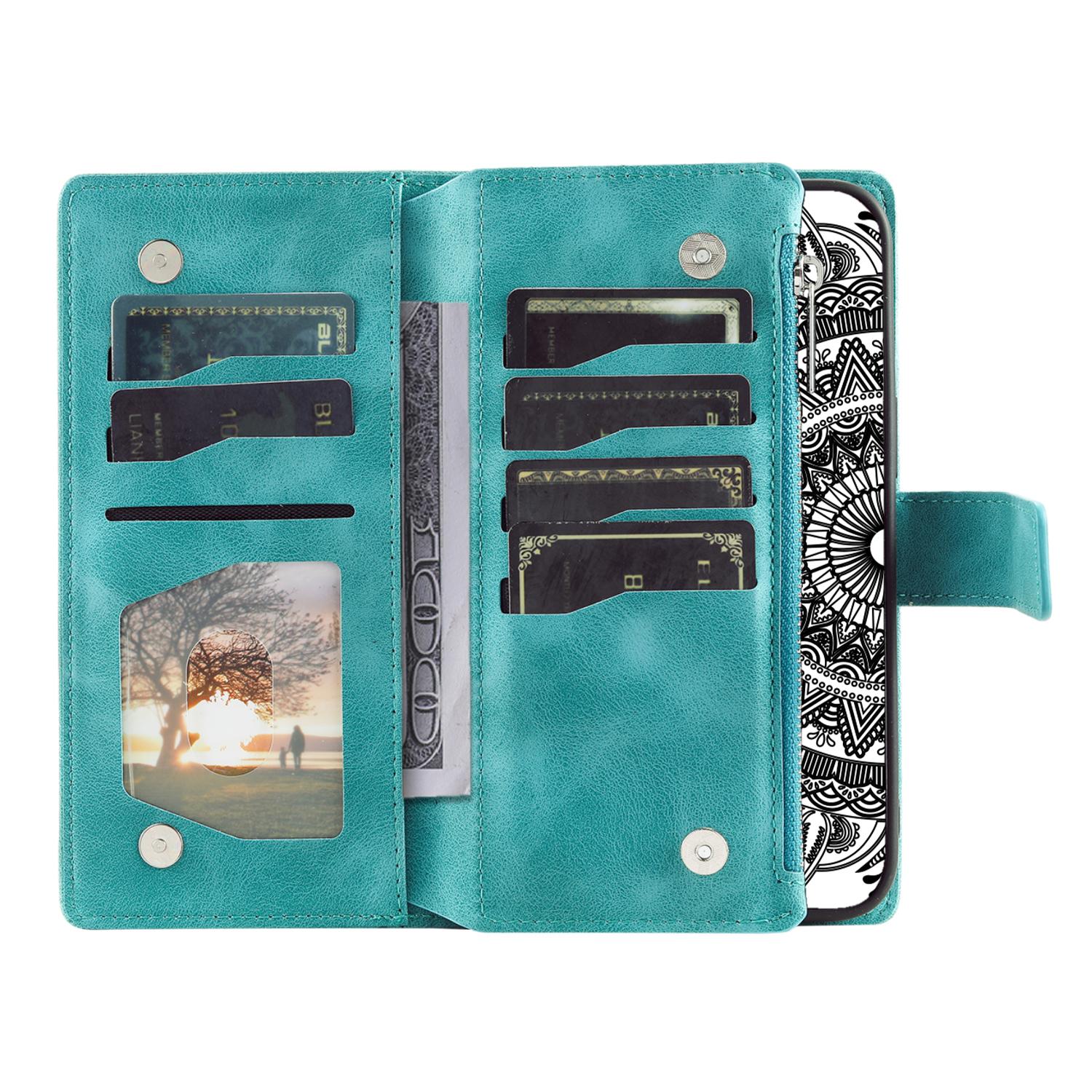 Style 006 For Xiaomi Poco C75 4G/Redmi 14R 5G/14C 4G Case Mandala Flower Pattern PU Leather Zipper Wallet Phone Cover Mint Green
Style 006 For Xiaomi Poco C75 4G/Redmi 14R 5G/14C 4G Case Mandala Flower Pattern PU Leather Zipper Wallet Phone Cover Mint Green