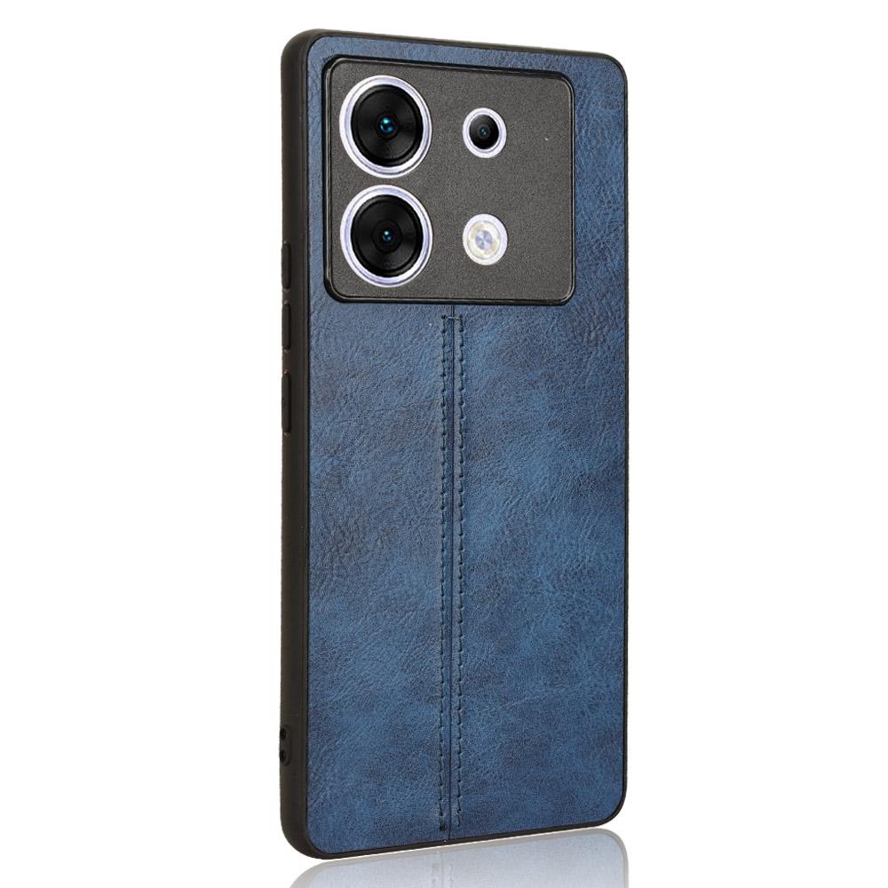 For Infinix Zero 30 5G Cover PU Leather+PC+TPU Stitching Line Design Cell Phone Case Blue
For Infinix Zero 30 5G Cover PU Leather+PC+TPU Stitching Line Design Cell Phone Case Blue