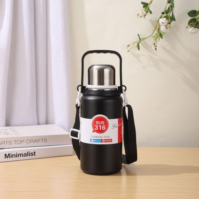 Cross 316 Stainless Steel Insulated Sports Bottle with Handle, Large Capacity, Stylish Design 900ml чёрный
Cross 316 Stainless Steel Insulated Sports Bottle with Handle, Large Capacity, Stylish Design 900ml чёрный