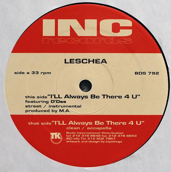 12inch Record LESCHEA - I ll Always Be There 4 U BDS792 INC Records US Rap & Hip-Hop/R&B Used
12inch Record LESCHEA - I ll Always Be There 4 U BDS792 INC Records US Rap & Hip-Hop/R&B Used