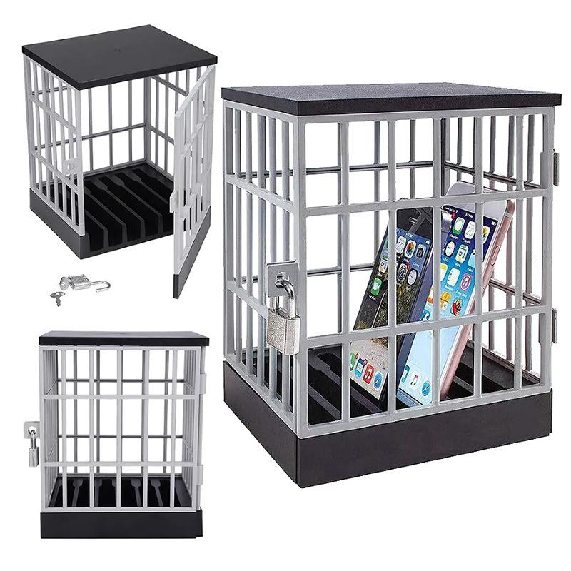 1Pc Mobile Phone Jail With Timer Cell Phones Prison Lock Up Safe Smartphone Stand Holder Classroom Home Office Storage Gadget 1PCS
1Pc Mobile Phone Jail With Timer Cell Phones Prison Lock Up Safe Smartphone Stand Holder Classroom Home Office Storage Gadget 1PCS