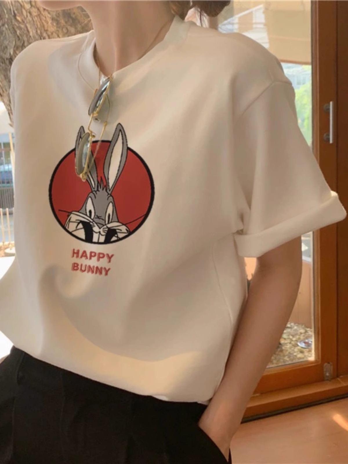 European pure cotton white short-sleeved T-shirt women s spring summer Korean version loose fat mm t-shirt casual versatile half-sleeved top M белый
European pure cotton white short-sleeved T-shirt women s spring summer Korean version loose fat mm t-shirt casual versatile half-sleeved top M белый